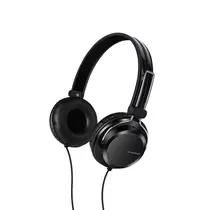 XO S32 vezetékes fejhallgató mikrofonnal, 3,5 jack, fekete