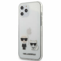 Apple iPhone 12 Pro Max Karl Lagerfeld Hátlapvédő Tok Átlátszó (KLHCP12LCKTR)