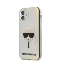 Apple iPhone 12 Mini Karl Lagerfeld Hátlapvédő Tok Irizáló (KLHCP12SPCKHML)
