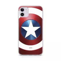 iPhone XS Max Marvel Captain America mintás szilikon tok 