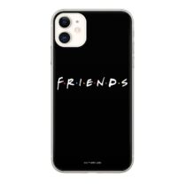 Apple iPhone XR Friends 002 Mintás Szilikon Tok Fekete