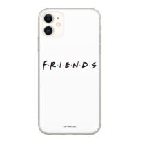Apple iPhone XR Friends 002 Mintás Szilikon Tok Fehér