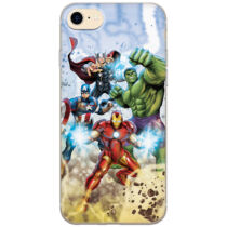 Apple iPhone X / XS Marvel Avengers 003 Mintás Szilikon Tok Színes
