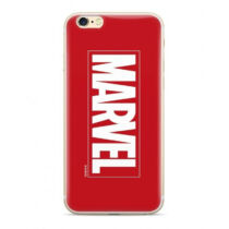 Apple iPhone XR Marvel 001 Mintás Szilikon Tok Piros