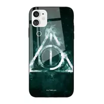 iPhone 12 / 12 Pro Harry Potter mintás szilikon tok üveg hátlappal 