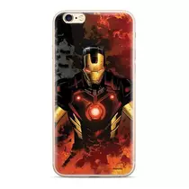 iPhone 12 Pro Max Marvel Iron Man mintás szilikon tok