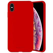 Apple iPhone 13 Pro Mercury Prémium Minőségű Silicone matt szilikon tok (piros)