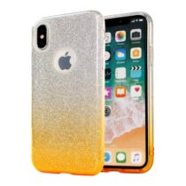 Apple iPhone 6 / 6S Shining Glitter 3in1 Ezüst Arany Átmenetes Szilikon Tok