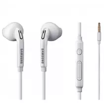 Samsung gyári fülhallgató headset távvezérlővel és mikrofonnal, 3,5mm Jack, fehér (EO-EG920BW)