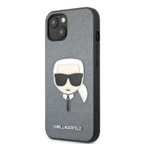 Apple iPhone 13 Mini Karl Lagerfeld Hátlapvédő Tok Szürke (KLHCP13SSAKHSL)