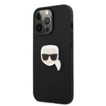 Apple iPhone 13 Pro Karl Lagerfeld Hátlapvédő Tok Fekete (KLHCP13LPKMK)