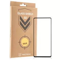 iPhone 13 / 13 Pro / 14 Tactical Glass Shield 5D teljes kijelzős üvegfólia (fekete)