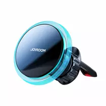 Joyroom JR-ZS91 MagSafe vezeték nélküli töltő és autós telefontartó szellőzőrácsba csiptethető 15w fekete