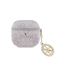 Guess 4G Script Charms AirPods 4 tok (pink)