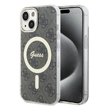 Guess 4G IML MagSafe iPhone 15 tok (barna) 01