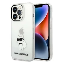 Karl Lagerfeld IML Choupette NFT iPhone 14 Pro tok (átlátszó) 01