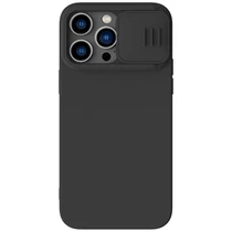 Nillkin CamShield Silky Szilikon tok  iPhone 14 Pro (fekete)