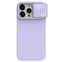Nillkin CamShield Silky MagSafe Szilikon tok  iPhone 15 Pro  (lila)
