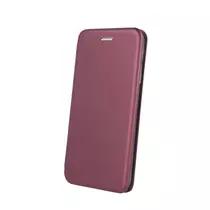 Smart Elegance oldalra nyíló tok iPhone 14 Pro Max (burgundi)