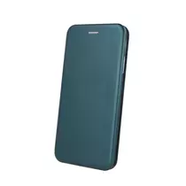 Apple iPhone 13 Pro Max Smart Elegance Sötétzöld színű oldalra nyíló tok