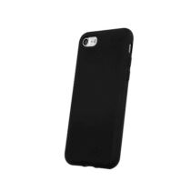 Apple iPhone 13 Pro Max Silicone Matt Felületű Fekete Színű Szilikon Tok