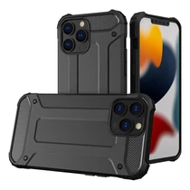 iPhone 14 Pro Max Armor Defender ütésálló műanyag tok (fekete)
