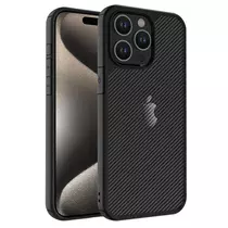 Techsuit CarbonFuse műanyag ütésálló tok iPhone 15 Pro Max fekete