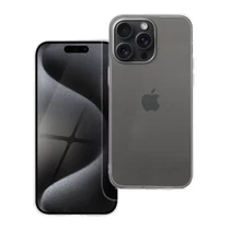 Clear vastag szilikon tok iPhone 15 Pro Max átlátszó