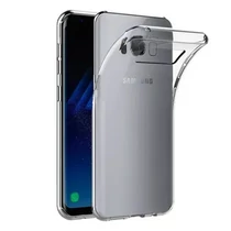Samsung S8 Plus Clear vékony szilikon tok (átlátszó)