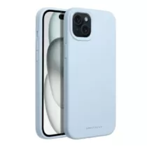 iPhone 15 Plus ROAR Cloud Skin matt felületű szilikon tok (kék)