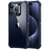 ESR Air Armor iPhone 15 Pro Max ütésálló tok átlátszó kék
