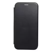 Smart Elegance oldalra nyíló tok iPhone 15 Pro Max fekete