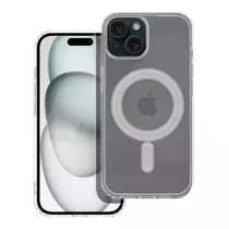 iPhone 15 Plus Magsafe műanyag tok átlátszó