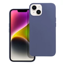 iPhone 14 matt szilikon tok (kék)