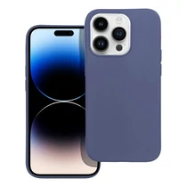 iPhone 13 Pro matt szilikon tok (kék)