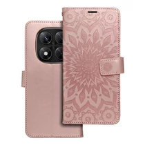 Xiaomi Redmi Note 14 Pro 5G / 14 Pro Plus 5G Mezzo oldalra nyíló tok (rosegold)
