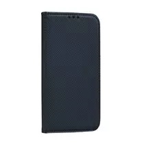 Xiaomi Redmi Note 10 / Note 10S Smart Magnet oldalra nyíló tok (fekete)