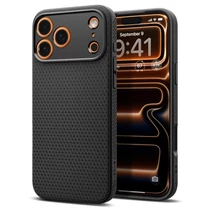 Spigen Liquid Air iPhone 17 Pro Max telefon tok fekete