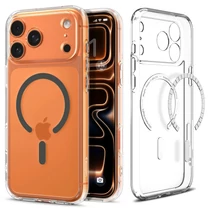 Spigen Ultra Hybrid vastag szilikon iPhone 17 Pro Max tok átlátszó