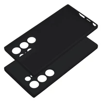 Samsung S20 Plus Silicone matt felületű szilikon tok (fekete)