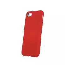 Apple iPhone 14 Plus Silicone matt felületű szilikon tok (piros)