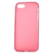 Apple iPhone 6 / 6S Clear Rózsaszín Színű Szilikon Tok