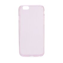 Apple iPhone 6 Plus / 6S Plus Clear Vékony Világos Rózsaszín Színű Szilikon Tok