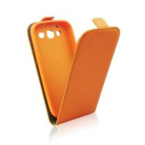 Apple iPhone 6 / 6S Flexi Narancssárga színű lefelé nyíló tok