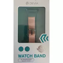 Devia Watch Band Deluxe Sport szilikon szíj rózsaszín