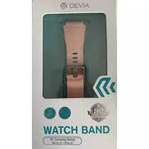 Devia Watch Band Deluxe Sport szilikon szíj rózsaszín