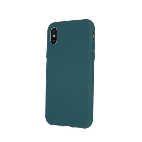 Apple iPhone 13 Pro matt szilikon tok (sötétzöld)