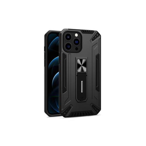 Apple iPhone 11 Shock Armor Fekete Színű Mágneses Műanyag Tok