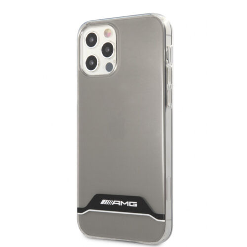 Apple iPhone 12 / 12 Pro Mercedes-Benz AMG Hátlapvédő Tok Átlátszó (AMHCP12MTCBW)
