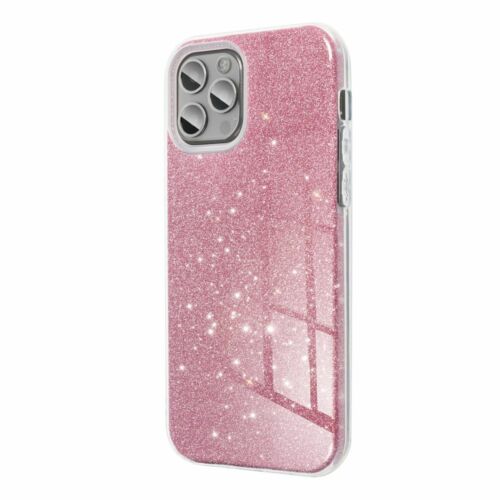 Apple iPhone 15 Plus Shining Glitter szilikon tok (rózsaszín)